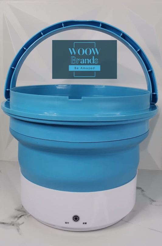 Mini Lavadora Electrica Portátil Ajustable Bañera Plegable