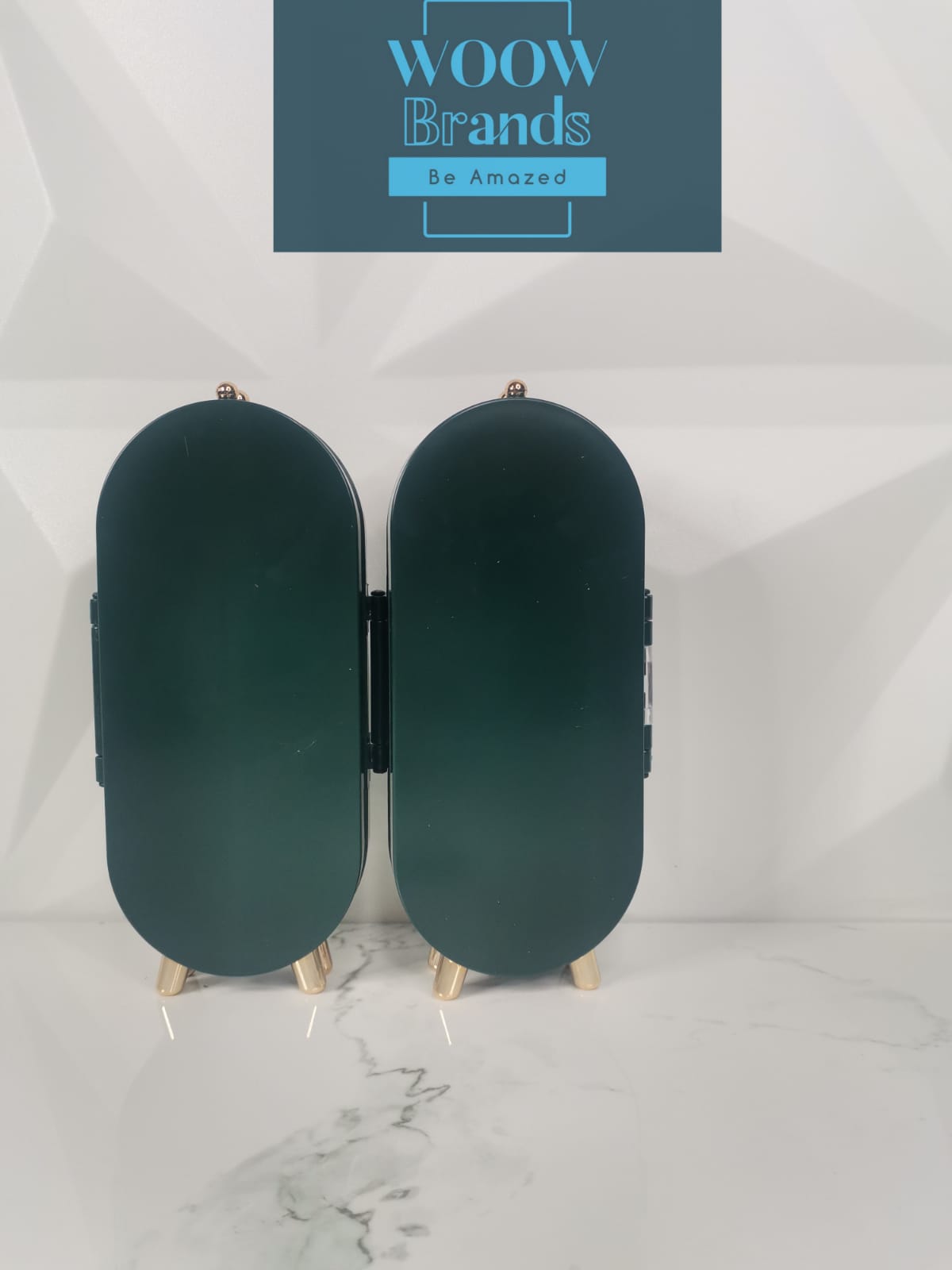 Joyero Organizador Con Espejo, Plegable