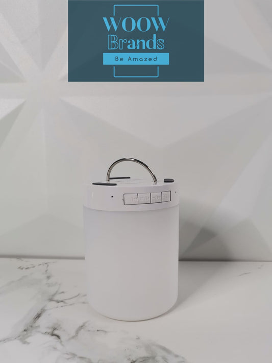 Bocina Bluetooth Lampara Touch Led Recargable Microsd Usb