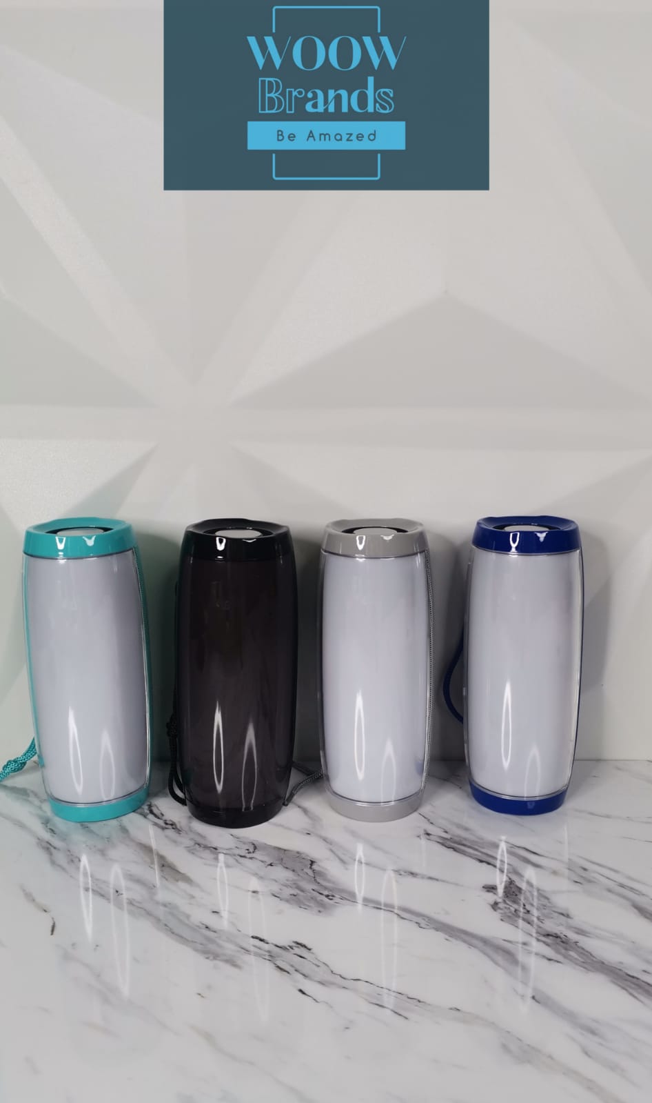 Bocina PortAtil Con Bluetooth Led Luminoso Audio
