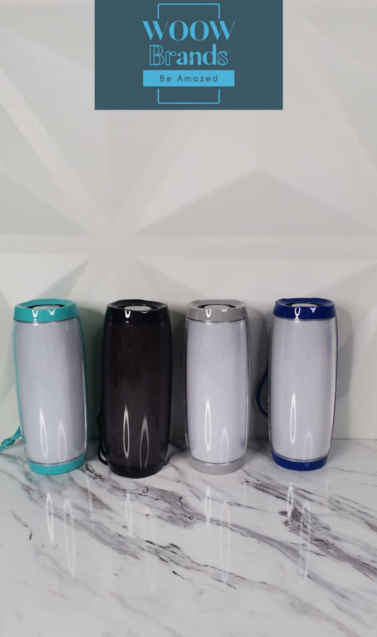 Bocina PortAtil Con Bluetooth Led Luminoso Audio