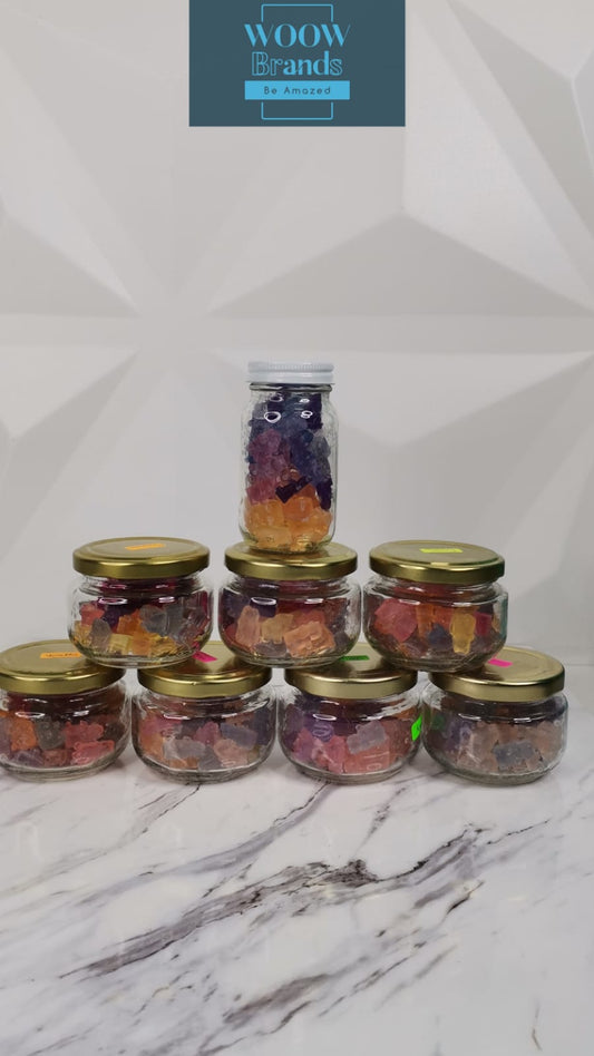 Mini jabones de osito diferentes aromas C/50pzas.