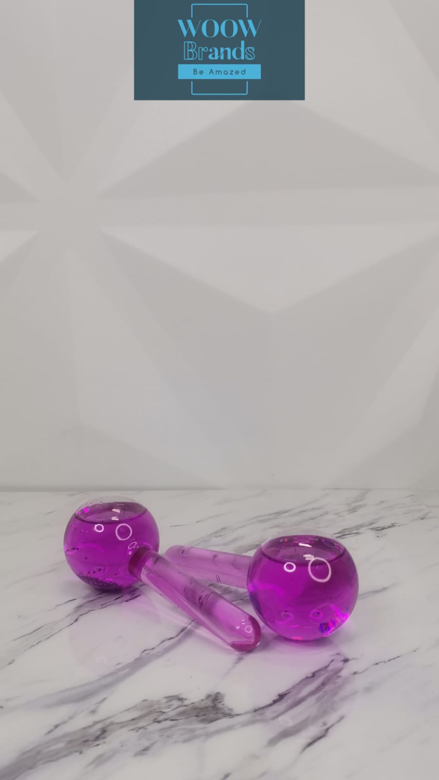 ICE GLOBES para cara belleza MORADOS