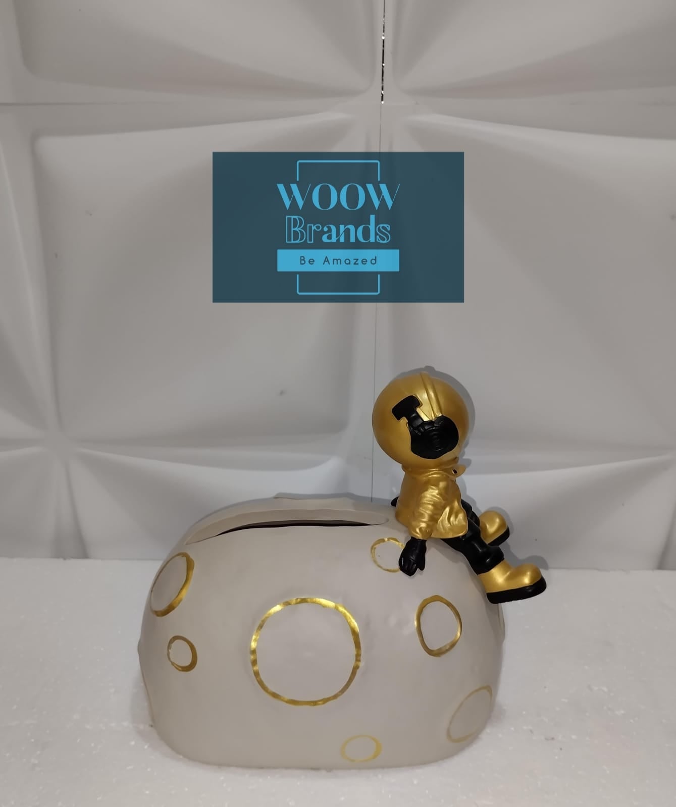 Despachador kleenex Astronauta Dorado