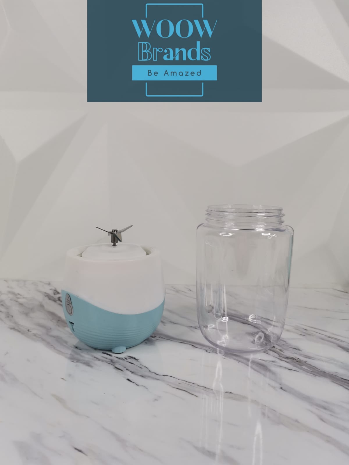 Licuadora portatil con carga USB, exprimidor de 300ml