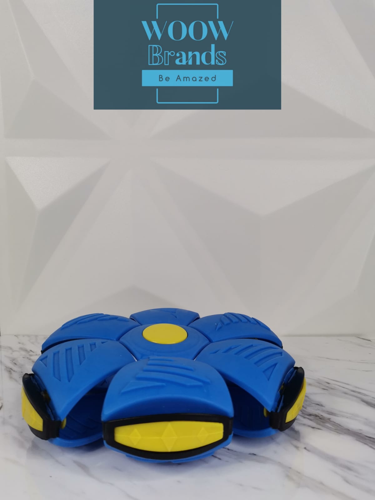 Pelota Frisbee Mágica Con Luz Intermitente Plegable Niños