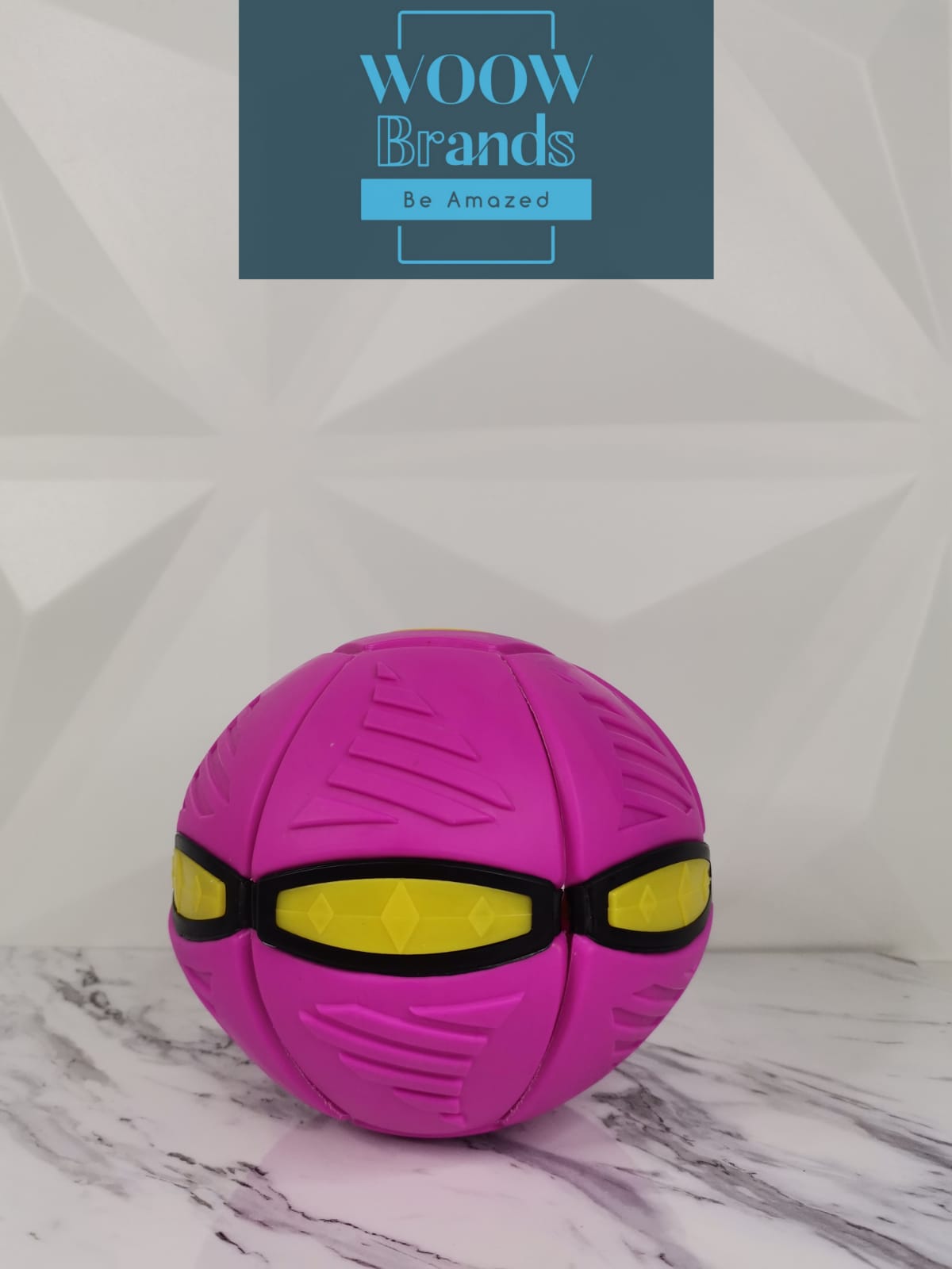 Pelota Frisbee Mágica Con Luz Intermitente Plegable Niños