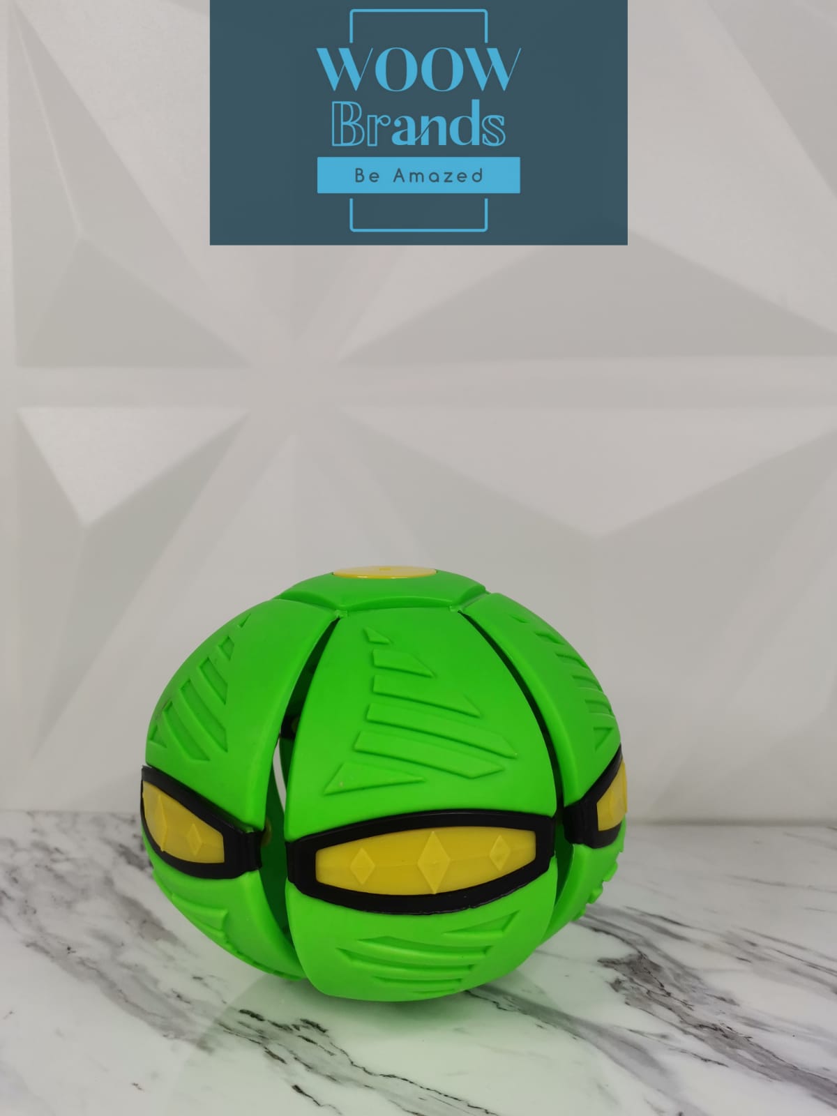 Pelota Frisbee Mágica Con Luz Intermitente Plegable Niños