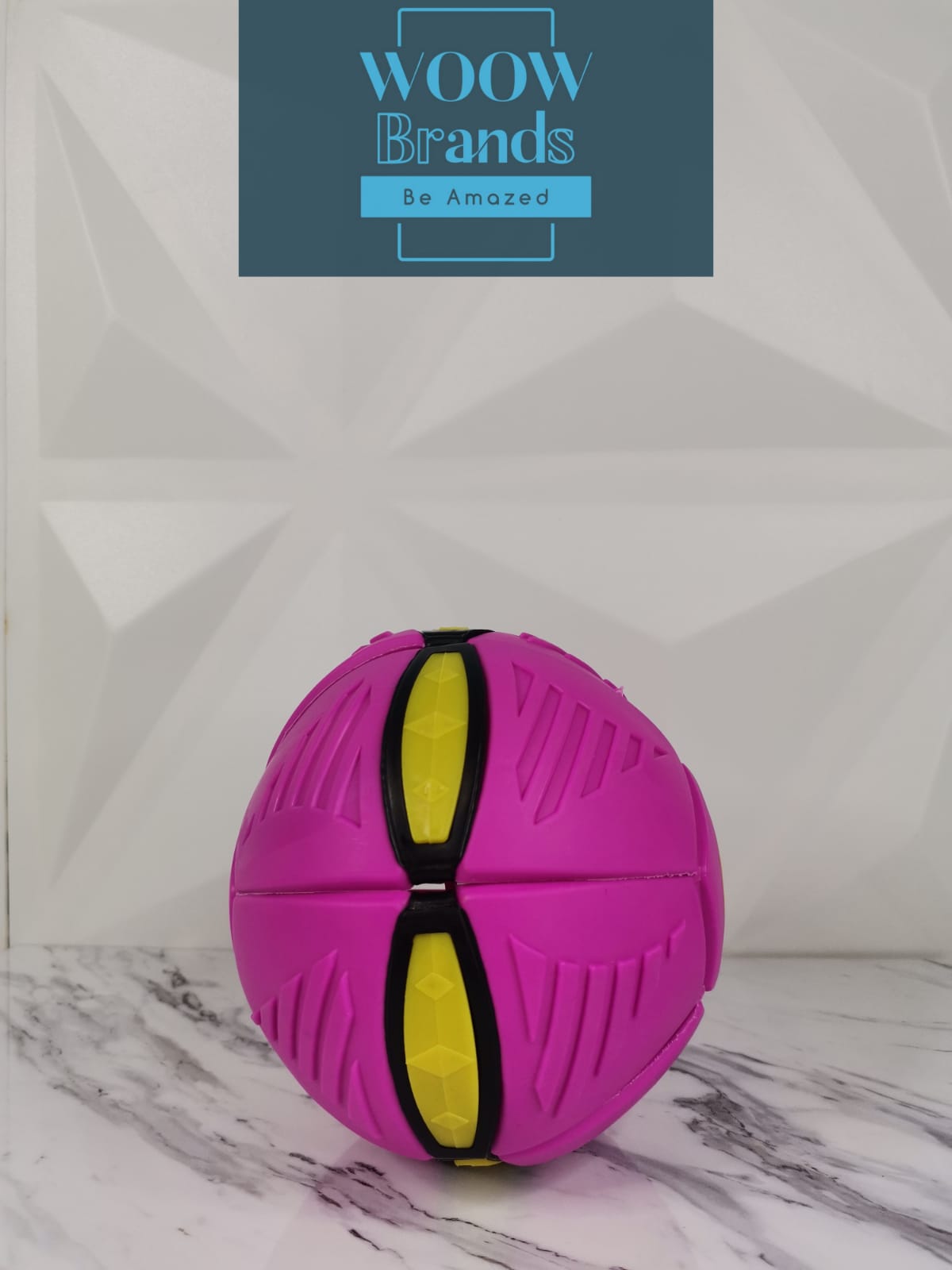 Pelota Frisbee Mágica Con Luz Intermitente Plegable Niños