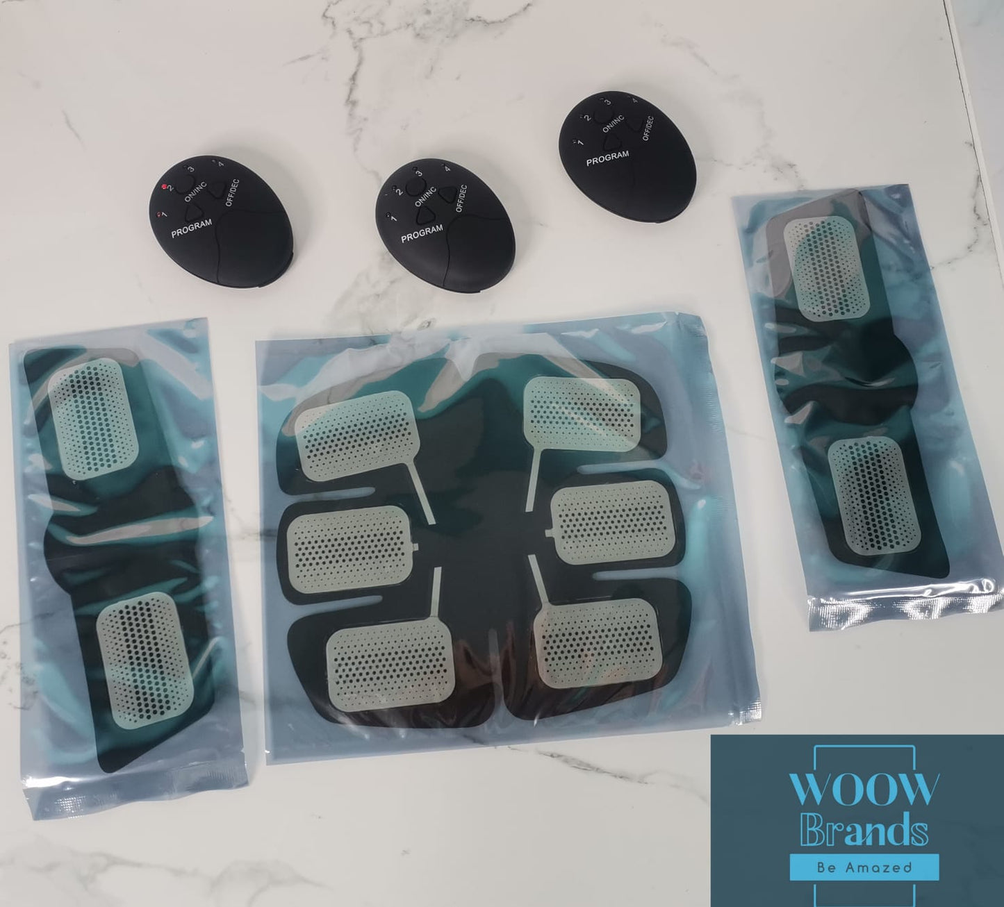 Ejercitador de musculos electroestimulacion abdominal, Pecho y Brazo