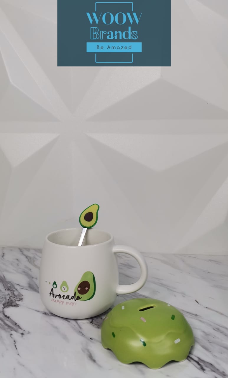 Tazas con figurita de aguacate 🥑