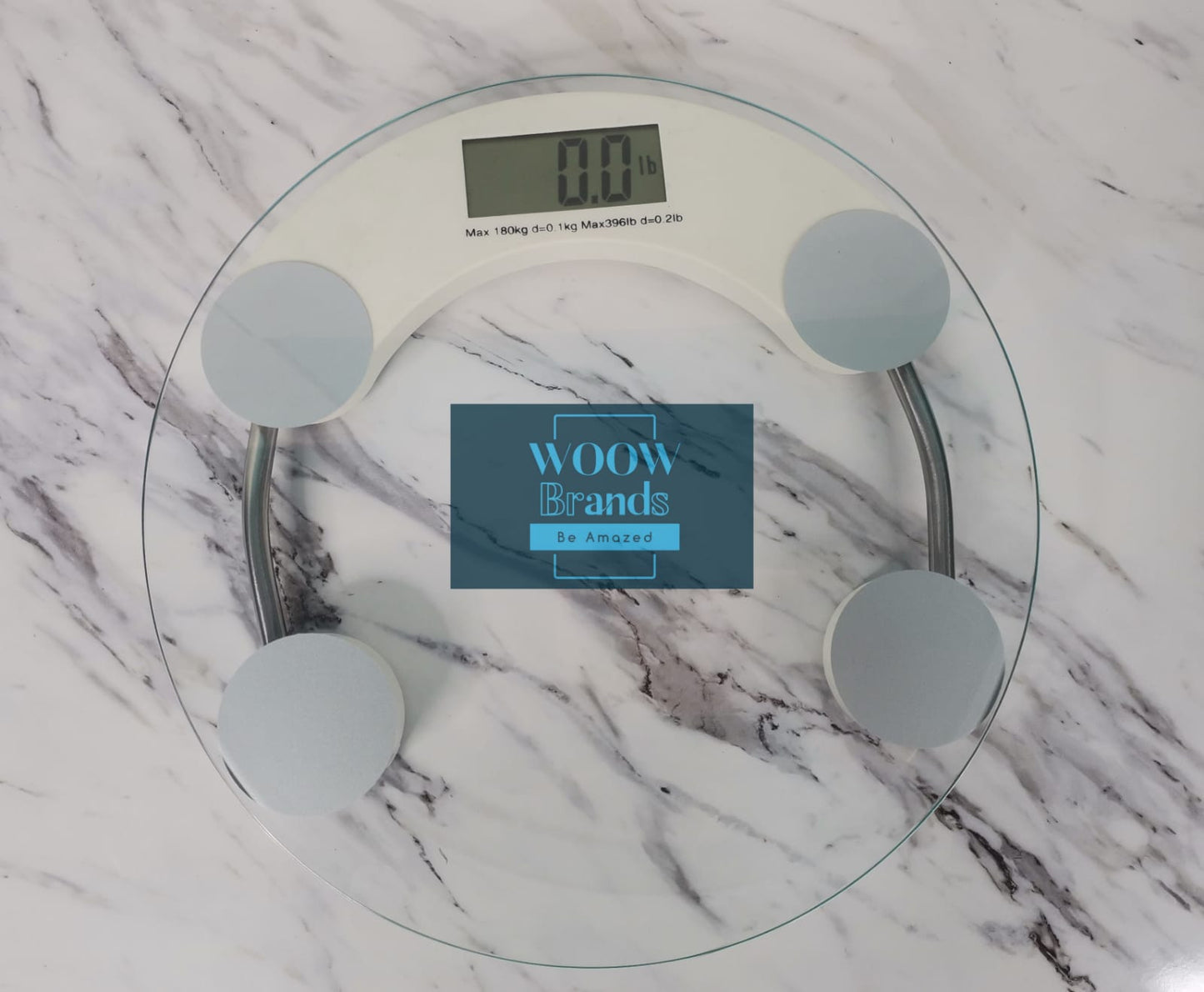 Bascula digital de vidrio 180Kgs