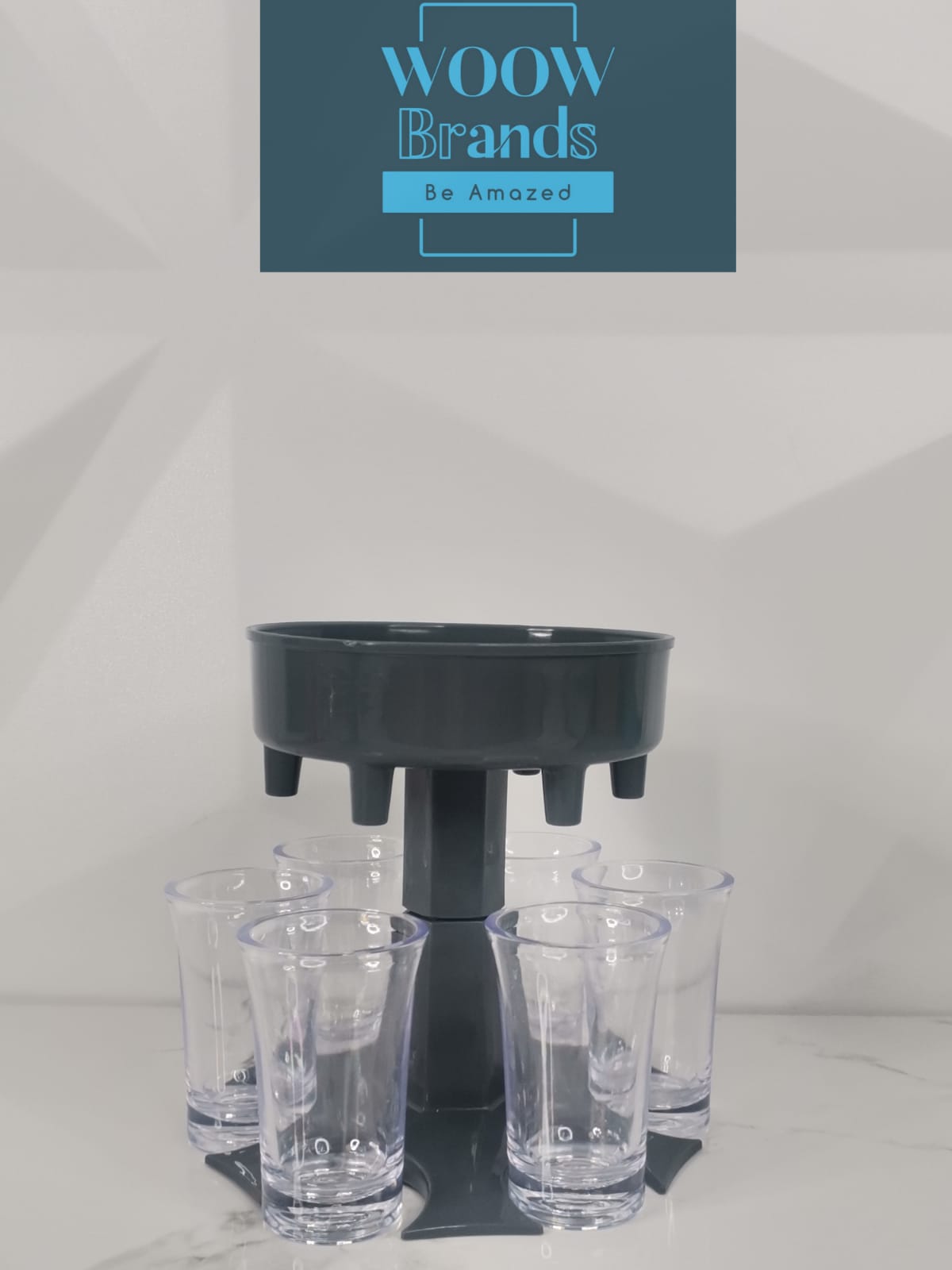 Dispensador para shots 6 salidas