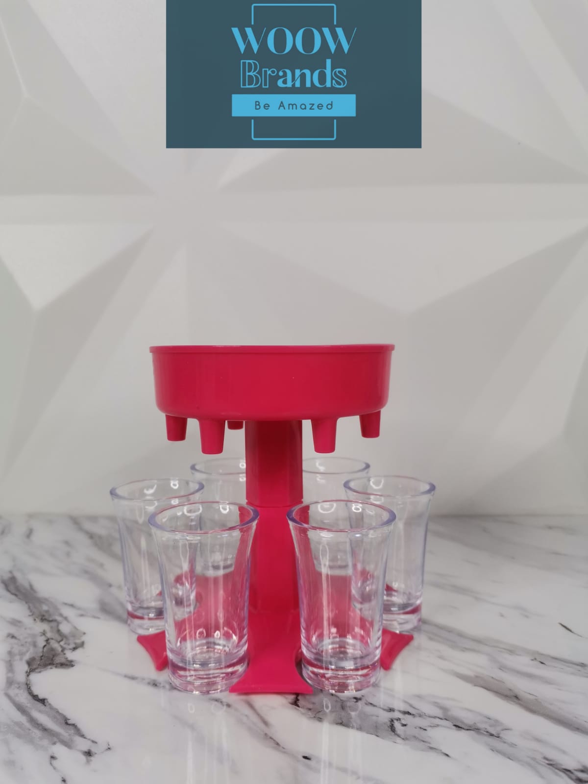 Dispensador para shots 6 salidas