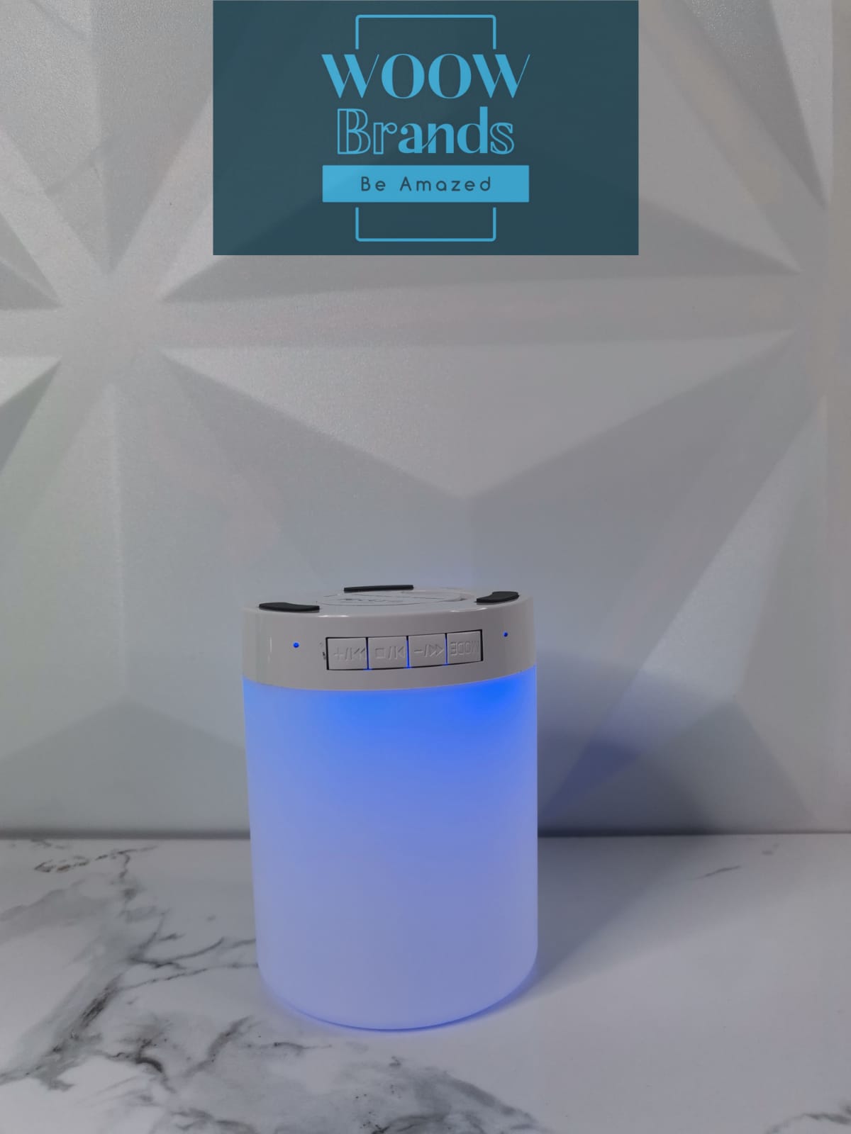 Bocina Bluetooth Lampara Touch Led Recargable Microsd Usb