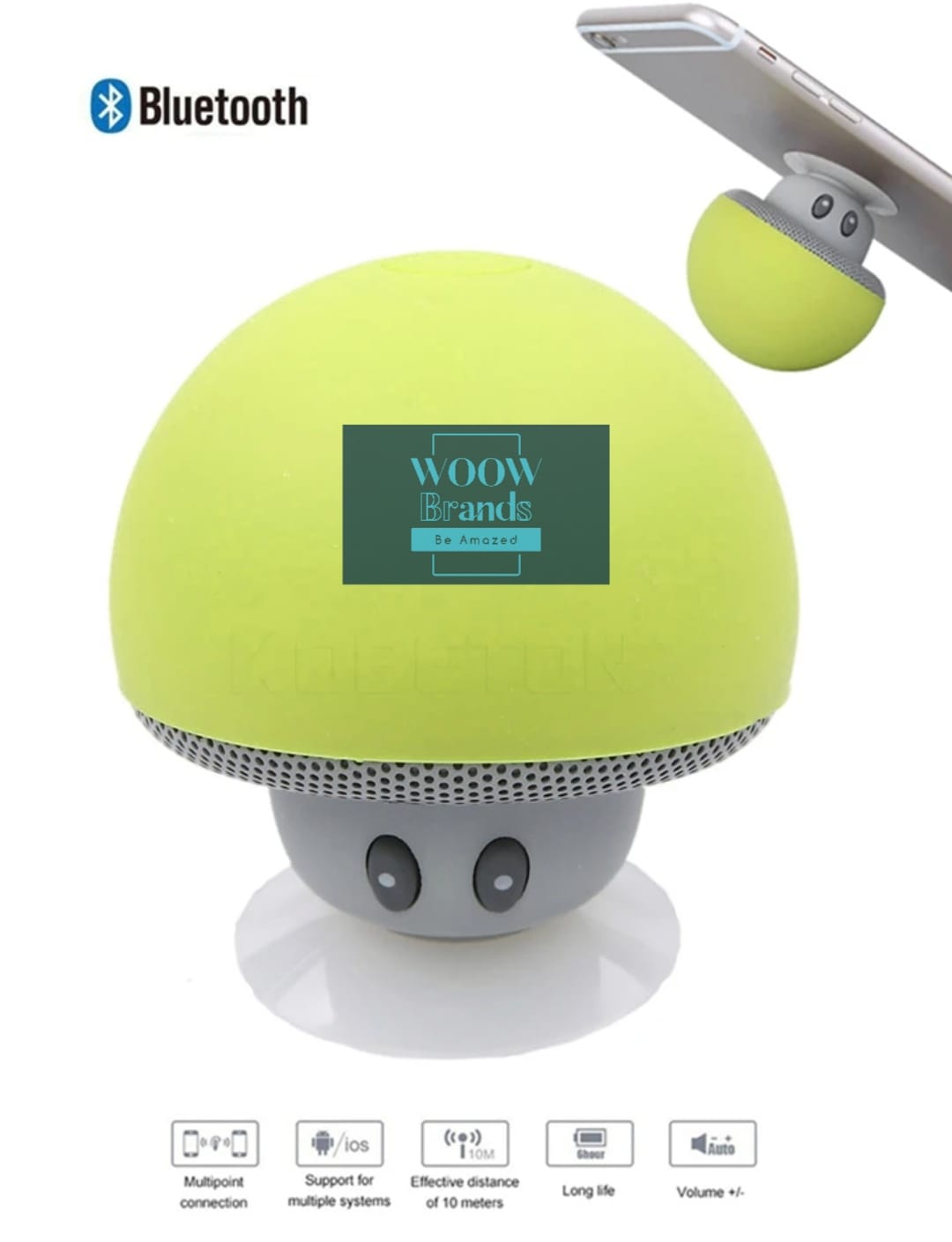 Mini Bocina Hongo Bluetooth
