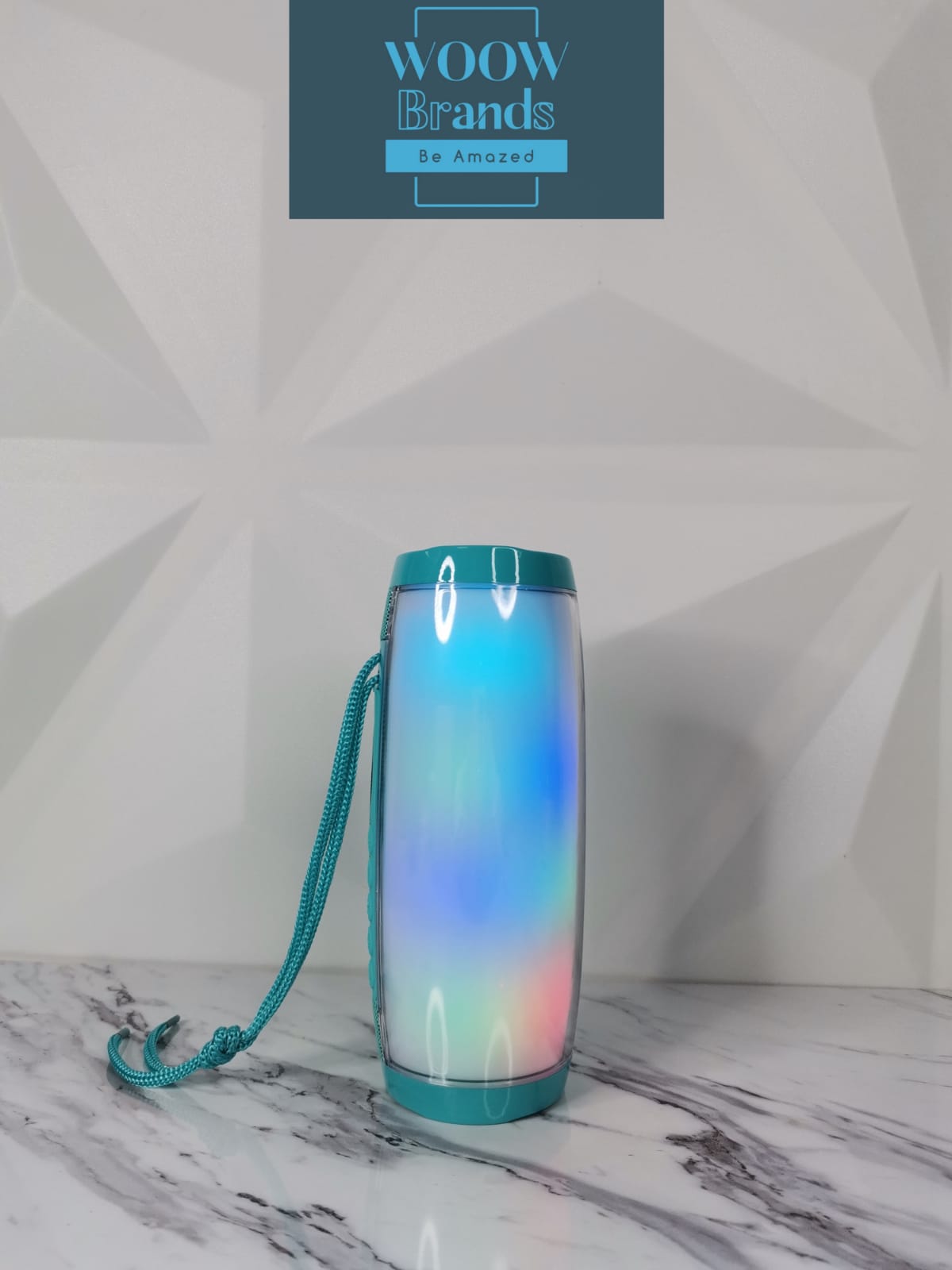 Bocina PortAtil Con Bluetooth Led Luminoso Audio