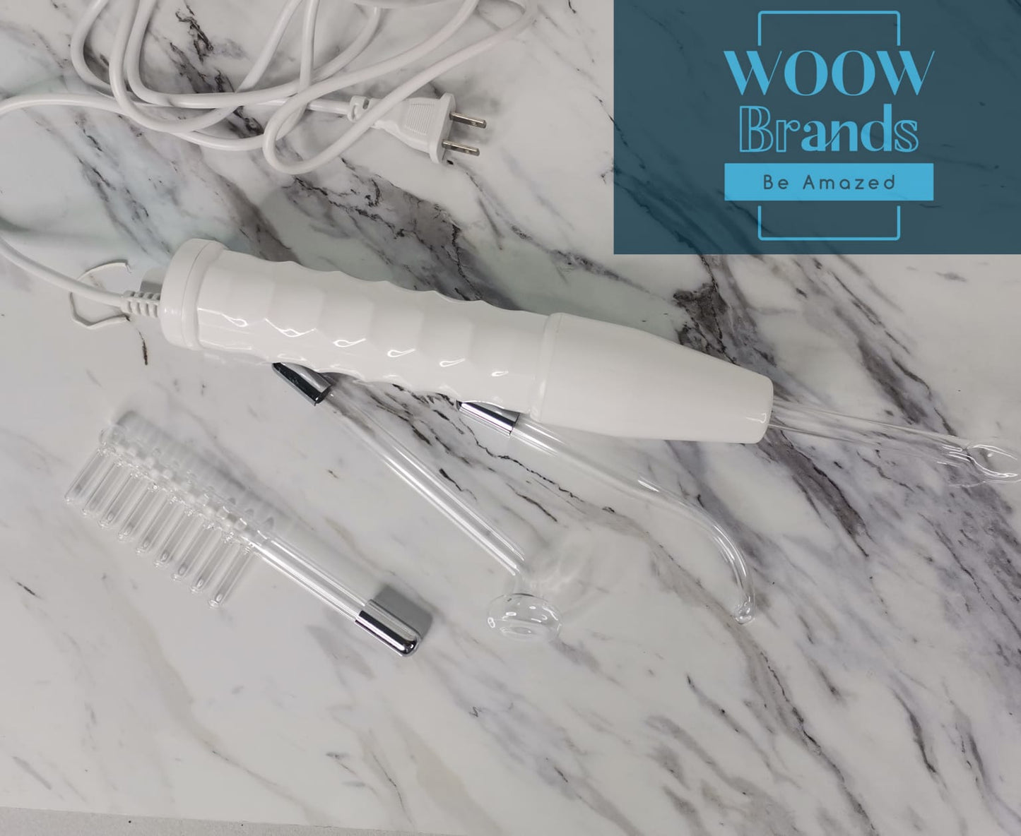 Alta Frecuencia Portátil Facial Y Corporal 4 Electrodos