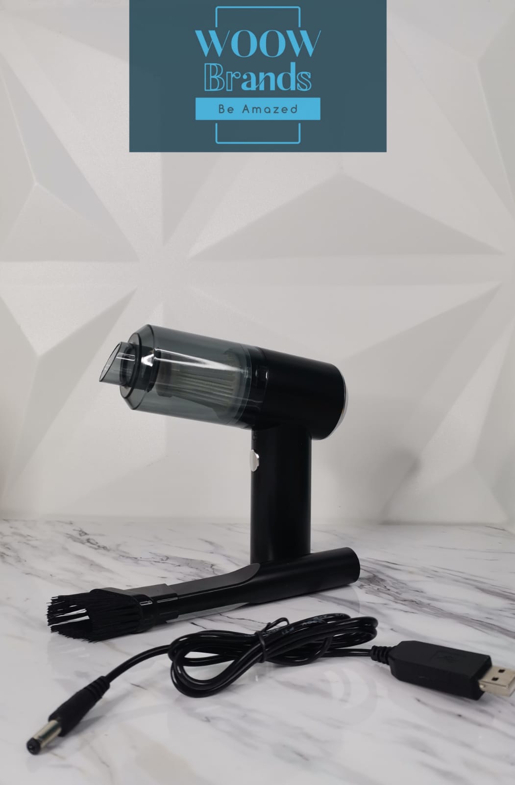 Mini Aspiradora De Mano Con Carga Usb Inalámbrica