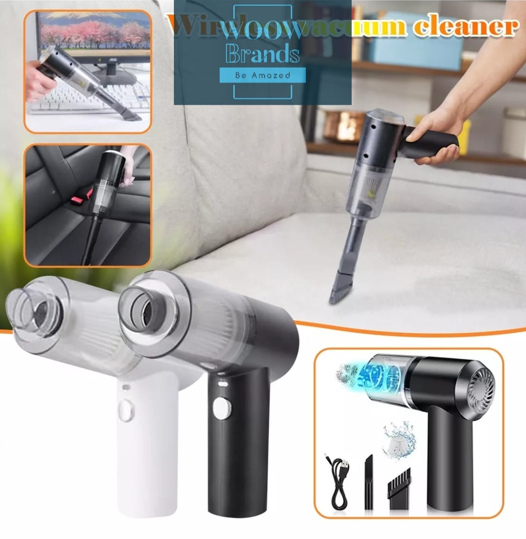 Mini Aspiradora De Mano Con Carga Usb Inalámbrica