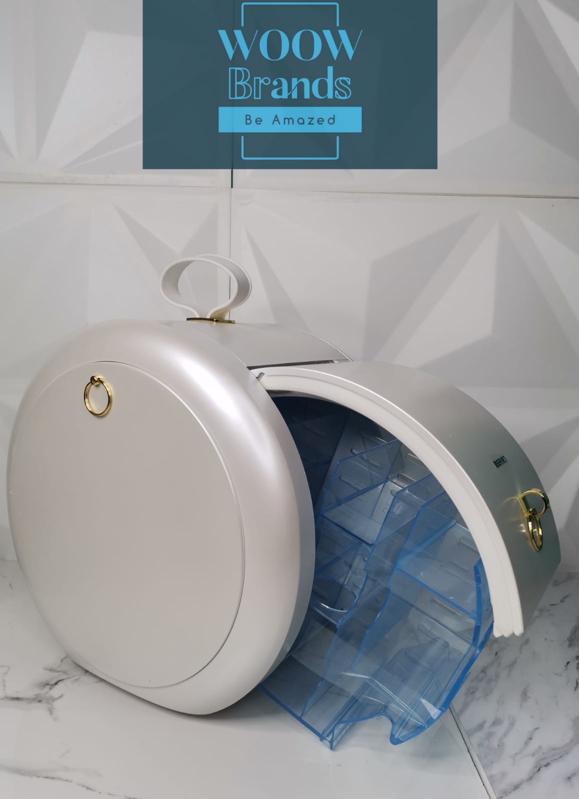 Refrigerador SKINCARE ESPEJO de 6L con luz LED