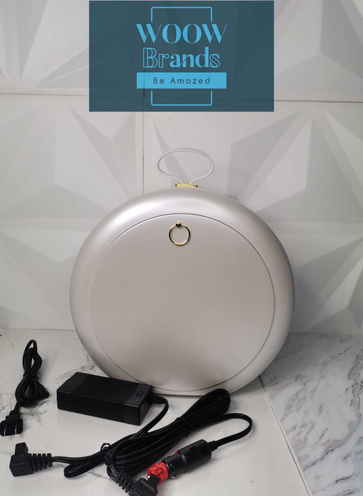 Refrigerador SKINCARE ESPEJO de 6L con luz LED