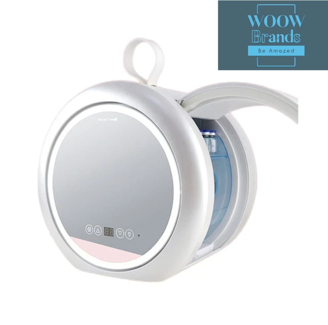 Refrigerador SKINCARE ESPEJO de 6L con luz LED