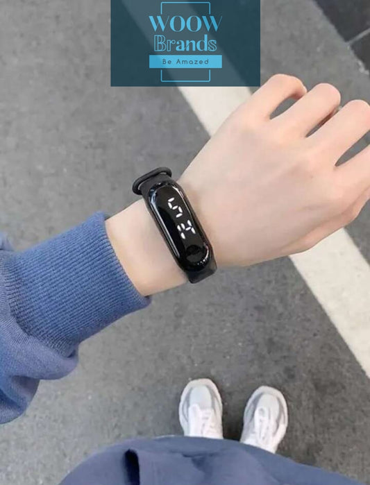 Reloj De Pulsera Electrónico estilo Deportivo Simple