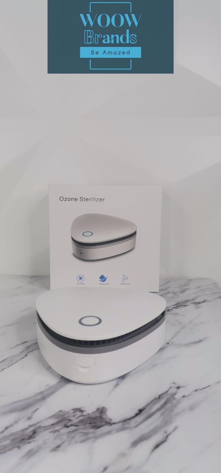 Ozonificador AVANZADO Portátil Blanco