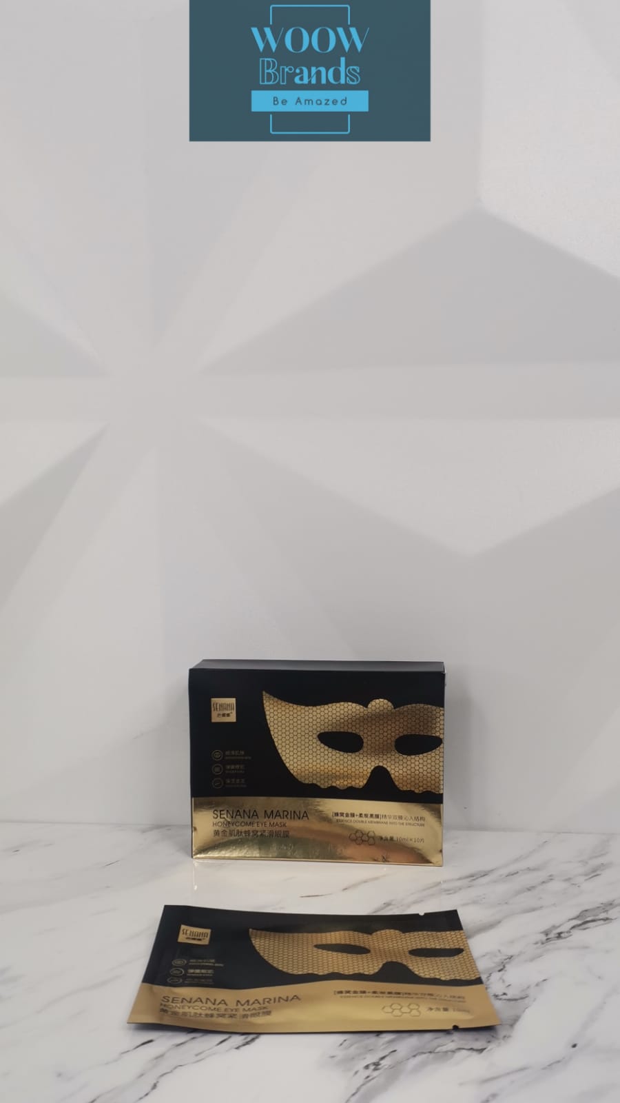 Mascarilla Antifaz Miel De Abeja Hidratante Antiedad 10 Pzs