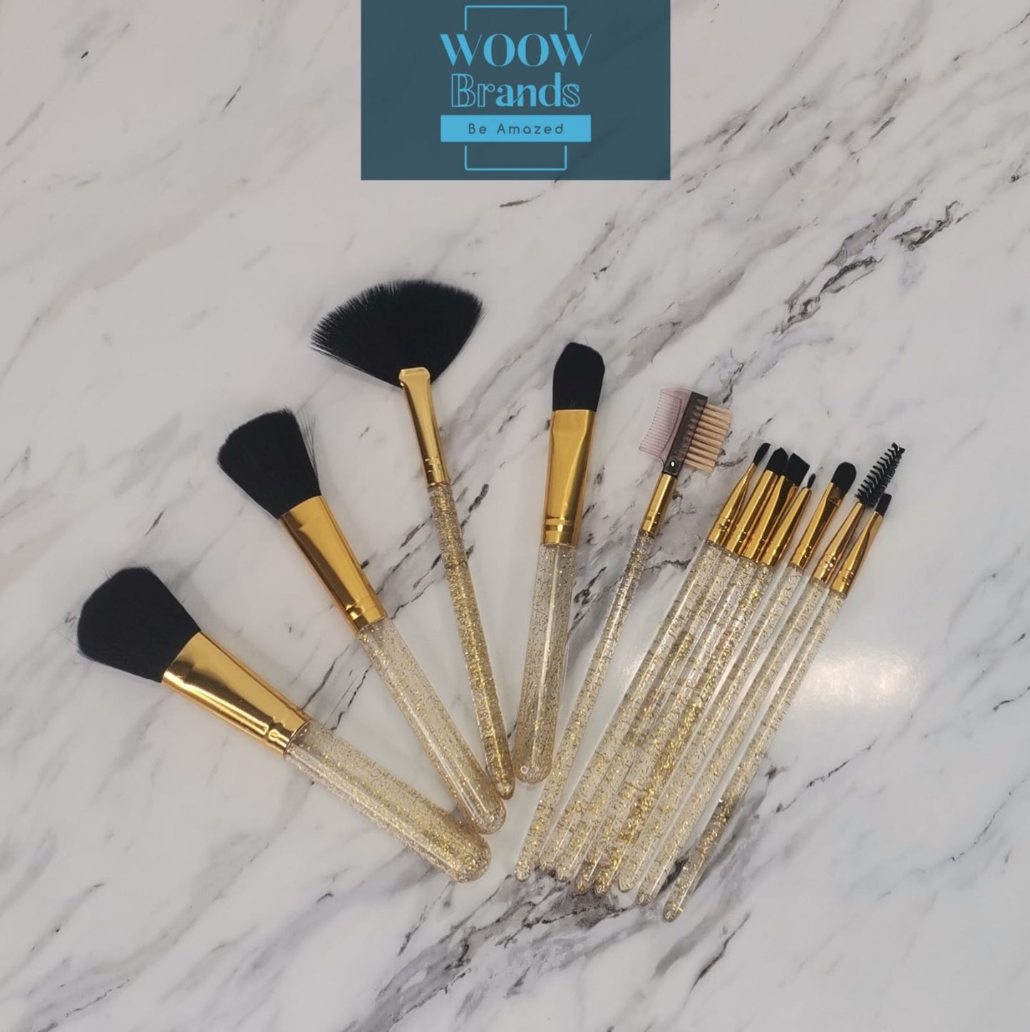 Juego de brochas de maquillaje – 12pzas