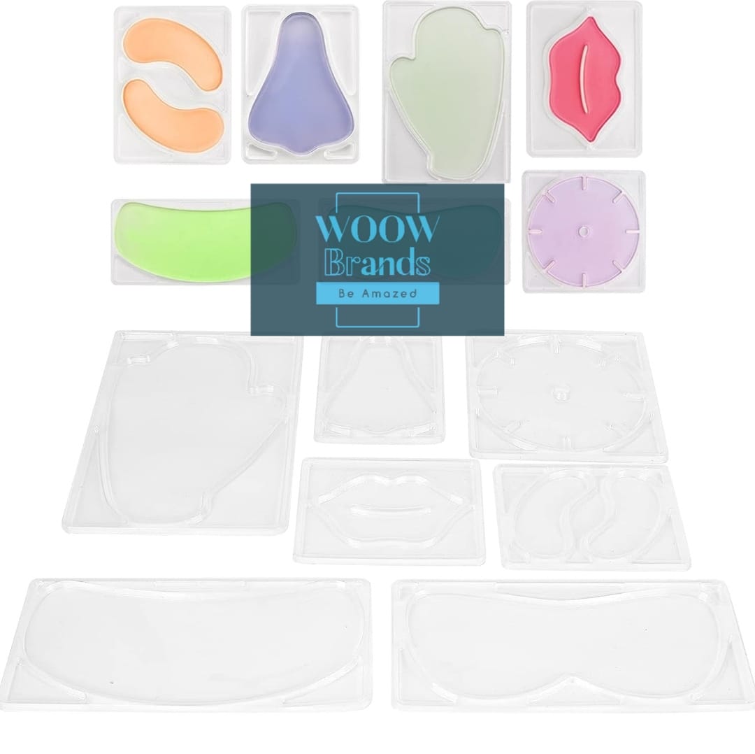 Moldes para Mascarillas Faciales, Reutilizables para Mascarillas