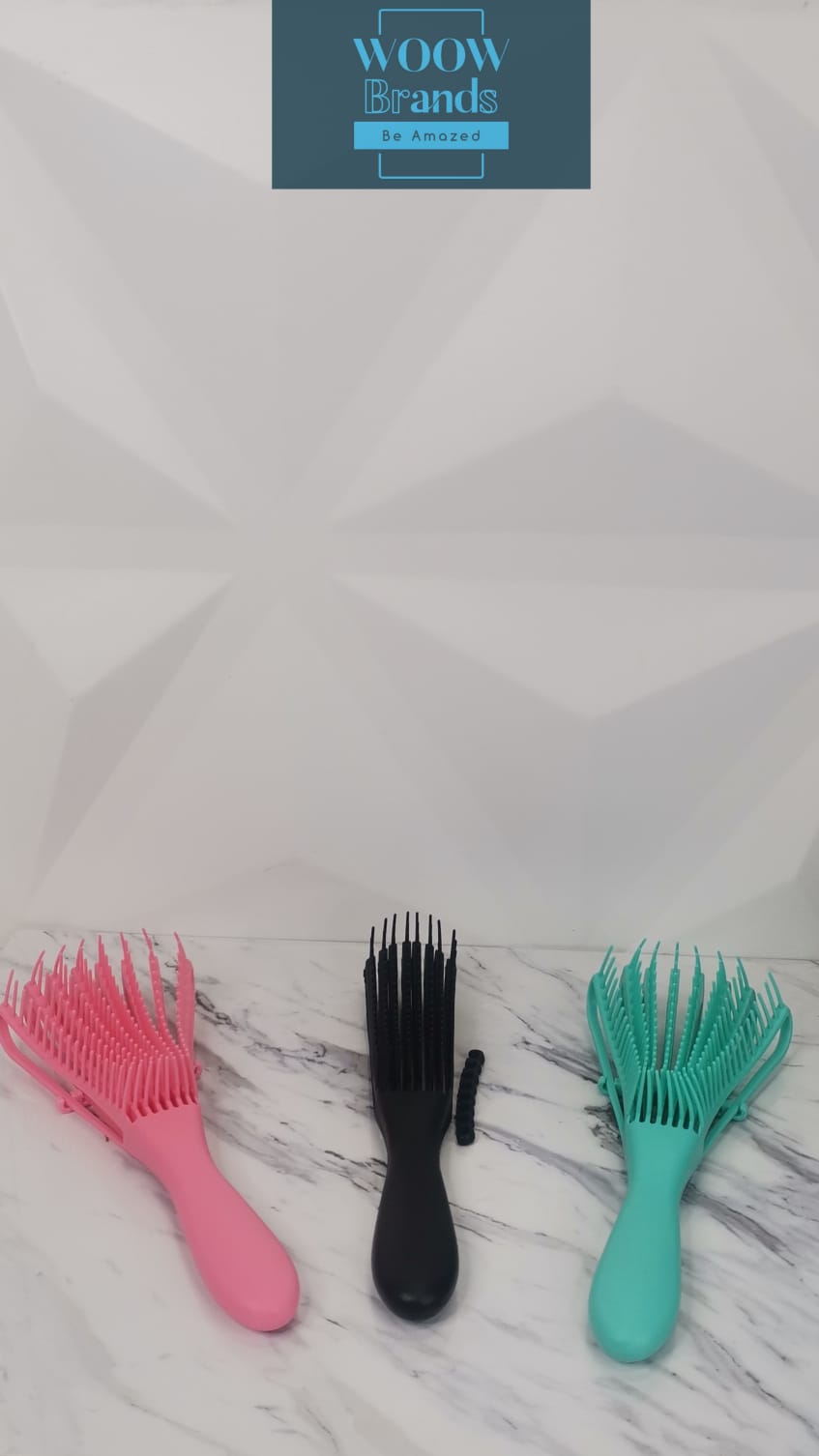 Cepillo para cabello masajeador Desenredar Rizado