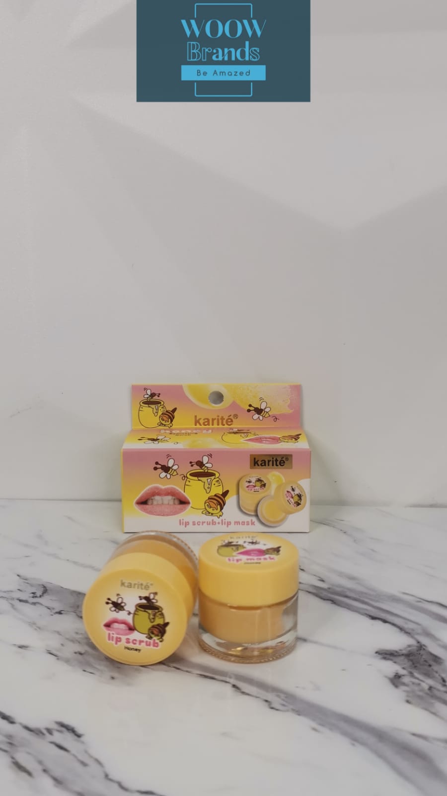 Exfoliante labial y mascarilla labial 2 en 1 Karite