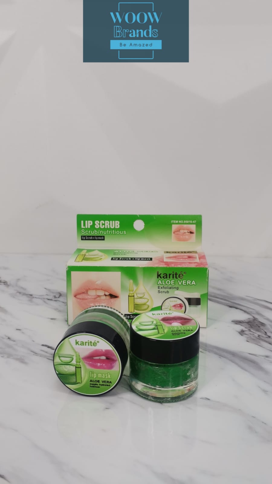 Exfoliante labial y mascarilla labial 2 en 1 Karite