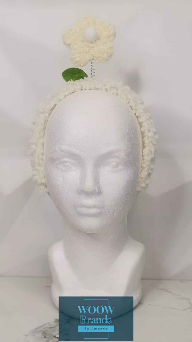 Diadema de felpa diversos modelos para niña