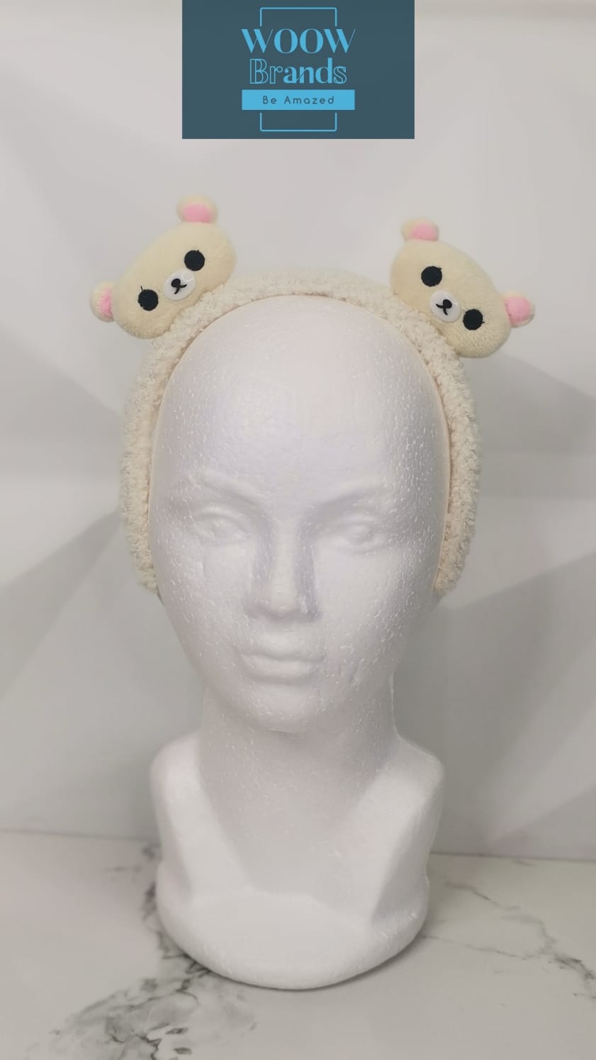 Diadema de felpa diversos modelos para niña