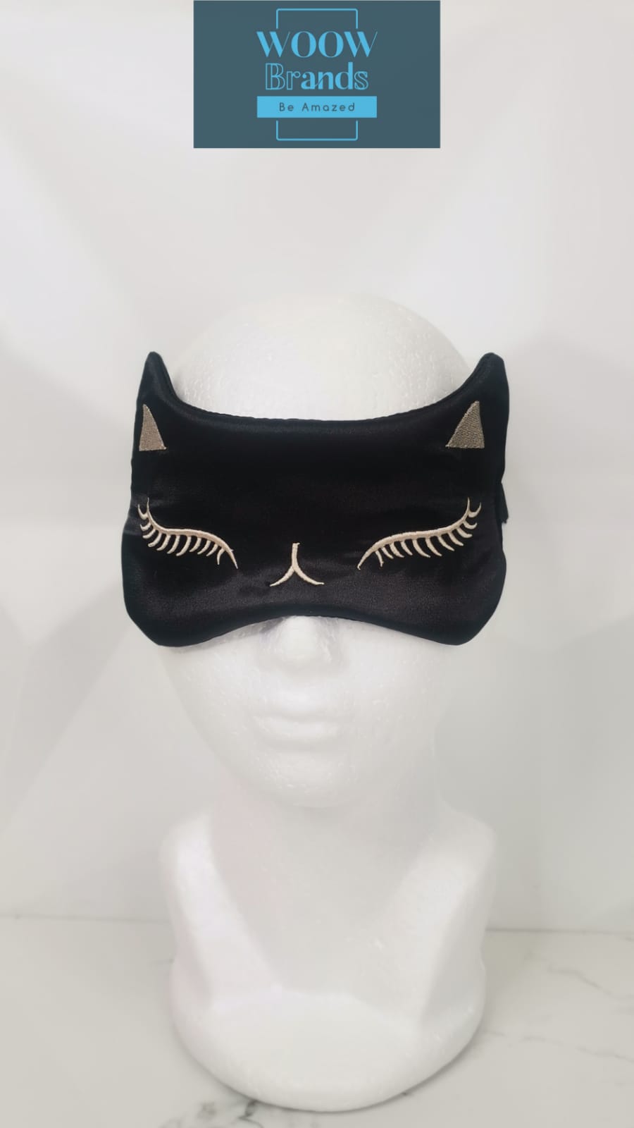 Antifaz para dormir gato