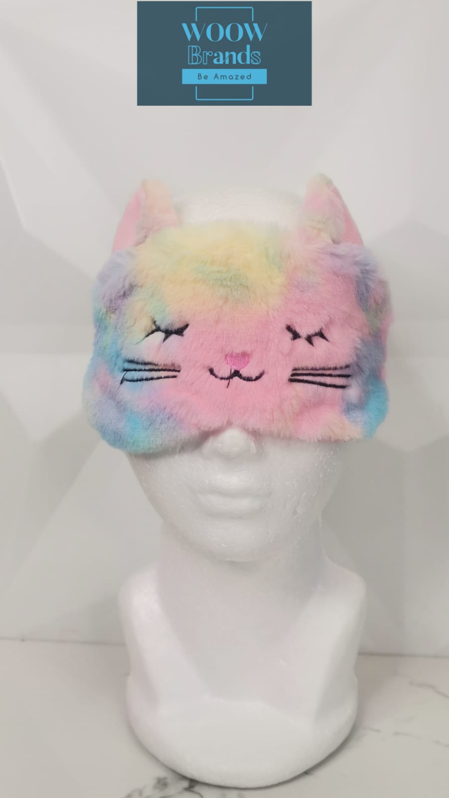 Antifaz para dormir de unicornio