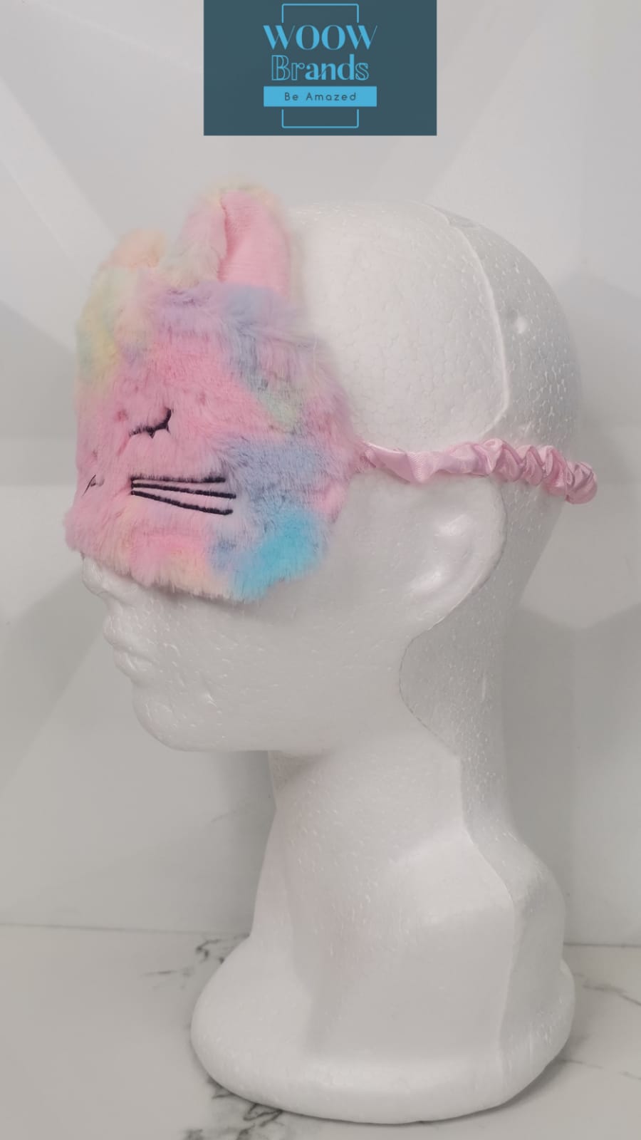 Antifaz para dormir de unicornio