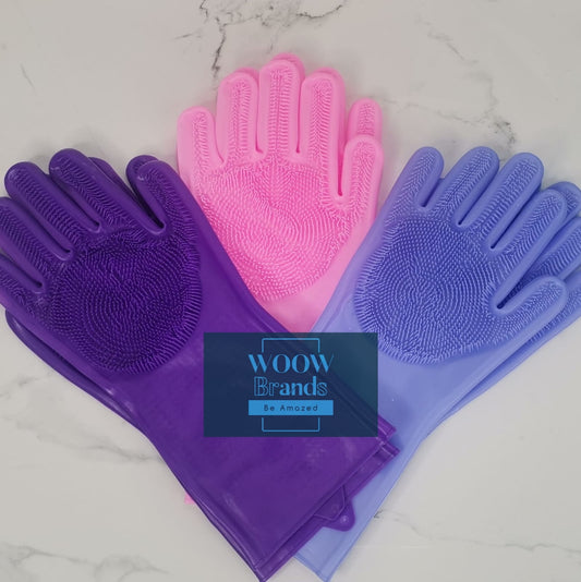Guantes Mágicos Silicona Esponja Easy Clean