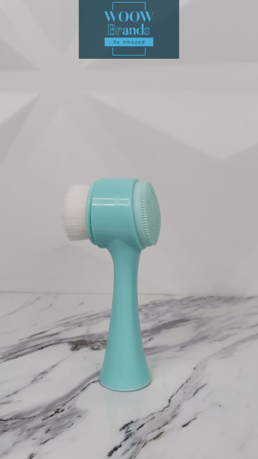 Cepillo / Limpiador Facial de Doble Cara