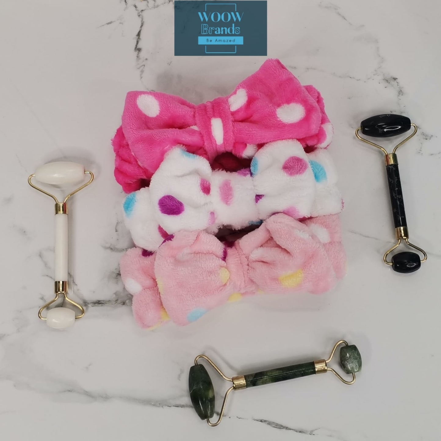 Kit de Banda para Cabello y Rodillo de 100%