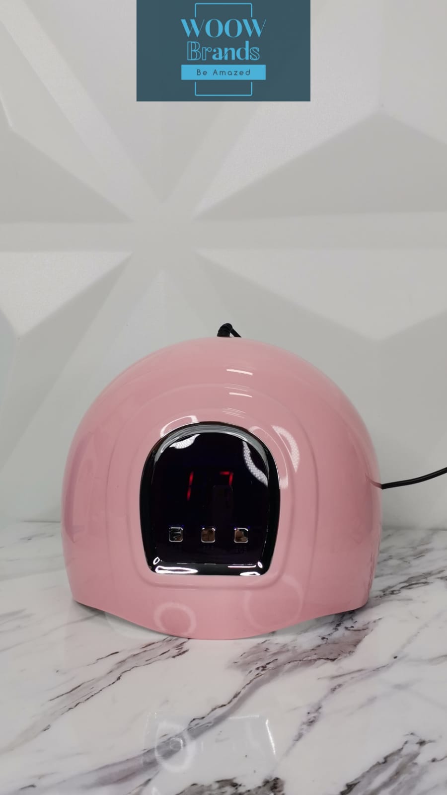 Lámpara de uñas UV LED Rosa 54w