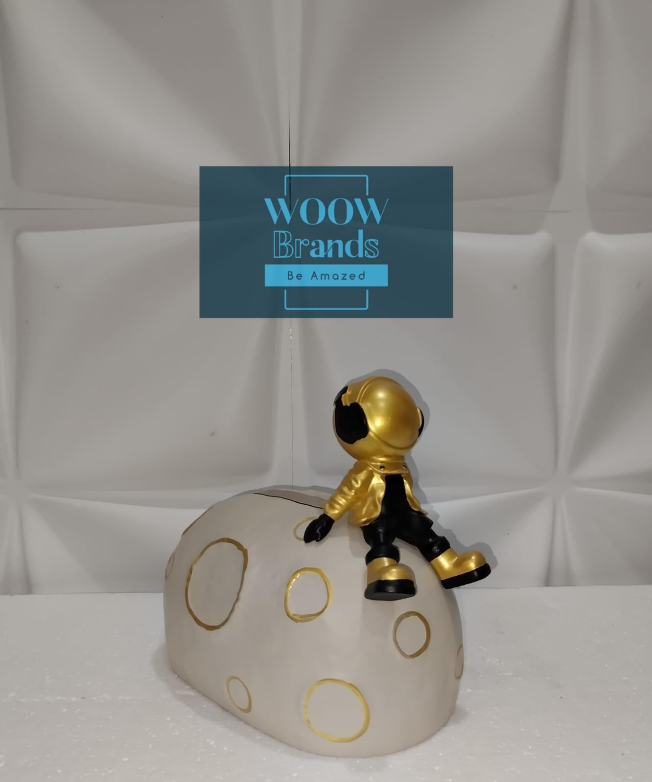 Despachador kleenex Astronauta Dorado