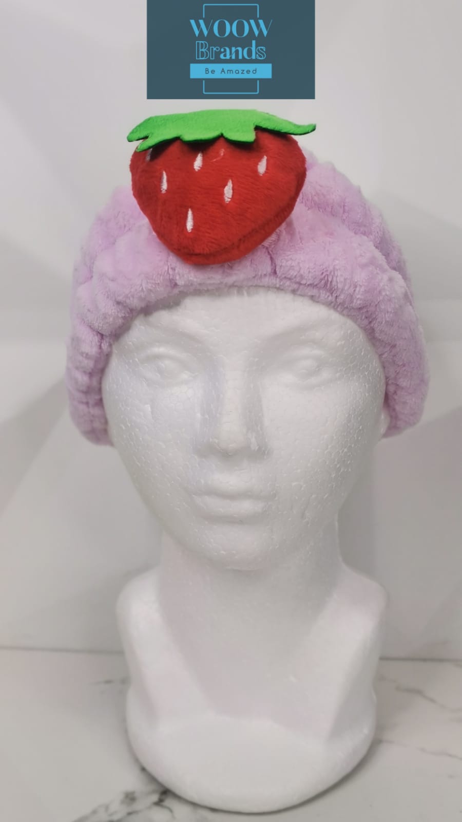Diadema de frutas para maquillaje