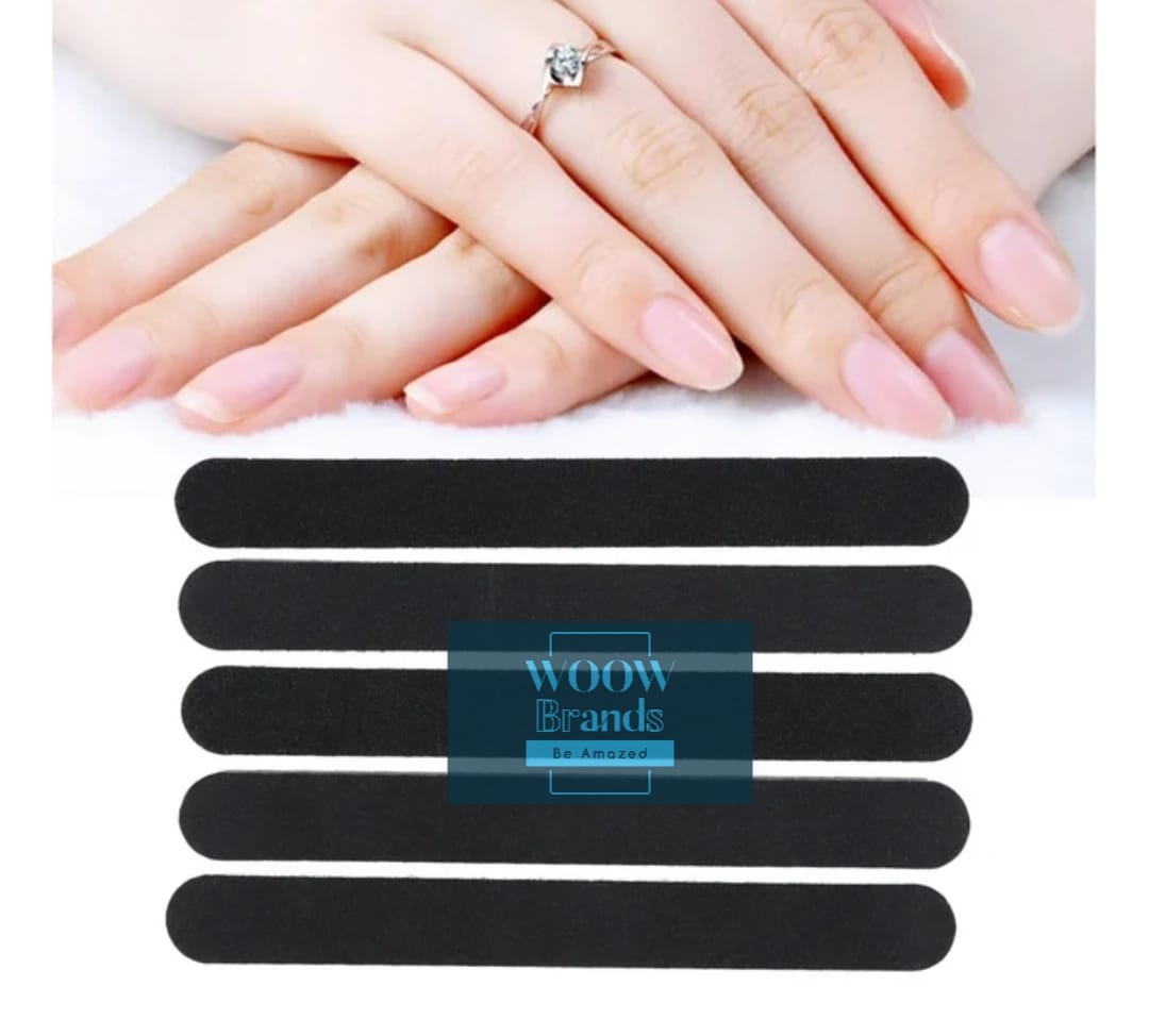 Limas para uñas negras