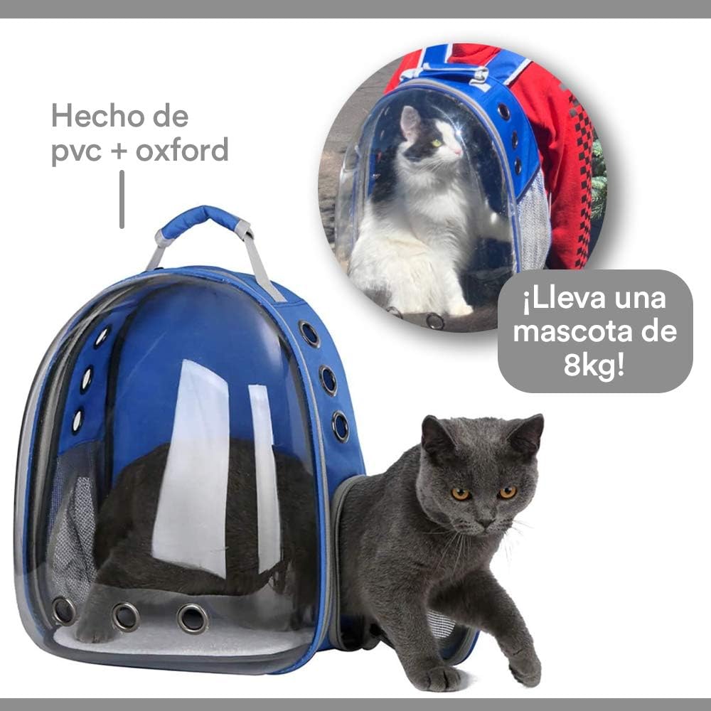 MOCHILA TRANSPORTADORA DE MASCOTAS
