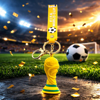 KIT 4 piezas Llaveros Oficial Mascota Mundial 2026 – Figura de Silicon con Argolla (Trofeo, Zayu, Maple o Clutch)