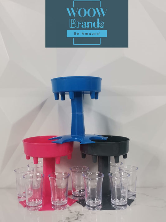 Dispensador para shots 6 salidas